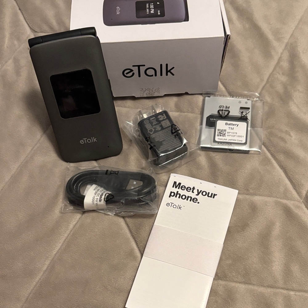 Black Flip Phone